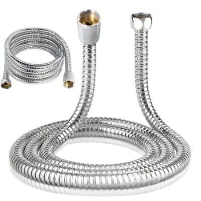 China High Safety 3 Meter Flexible Hose Shower Hoses Stainless Steel Tube Pipe Bathroom Spiral Shower Hoses for sale