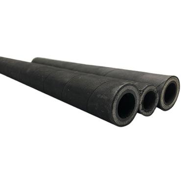 China NBR Widley used spiral hydraulic rubber hose r12 steel wire high pressure four layers 4shipping and handling 4sp for sale