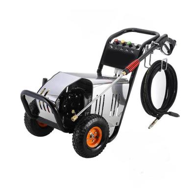 China Factory Supplier High Pressure Water Concrete Driveway Floor Cleaning Machine with Hose, Inlet Pipe and High Pressure Gun for sale