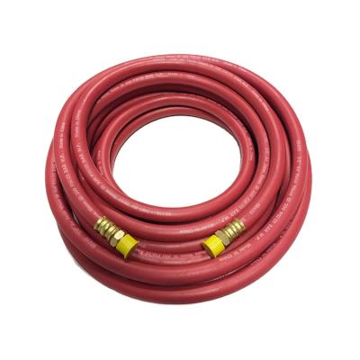 China SBR compressed air rubber hose with fabric braided airline rubber hose for sale