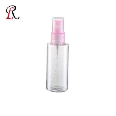 China BEAUTY PACKAGING BEAUTY Clear Empty Spray Bottle PET Transparent Mist Bottle For Travel Makeup, Water, Perfume for sale