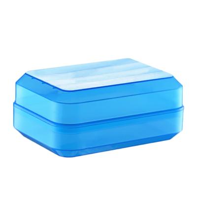 China Modern Wholesale Fashionable Plastic Soap Holder Good Quality Plastic Soap Box Case for sale