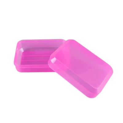 China Wholesalesoap Modern Plastic Container Customized Colorful Soap Holder Soap Box For Bathroom for sale