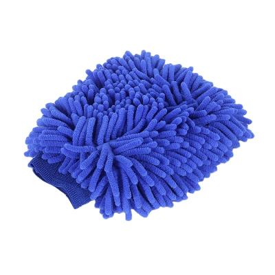 China Car Window Cleaning Brush Household Car Cleaning Sponge Chenille Car Wash Mitts Thickened Cleaning Cloth Double Sided Car Cleaning Cover for sale