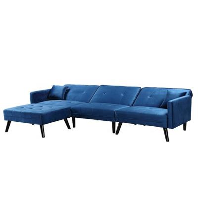 China Adjustable (Height) On Running Sectional Couch L Shaped Corner Sofa Bed Wholesale for sale