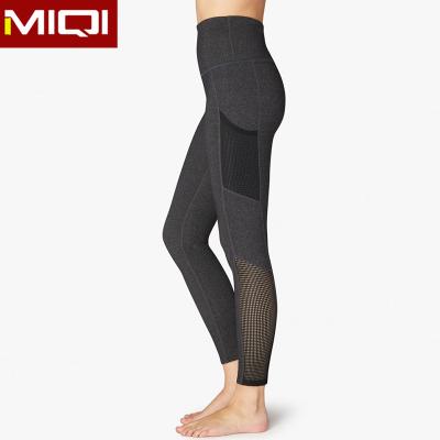 China Private Label Workout Fitness Clothing Breathable Sport Wear Nylon Yoga Pants for sale