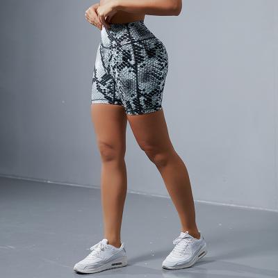 China Breathable Two Piece Biker Shorts Sports Wear Sexy Polyester Ladies Biker Underpants for sale