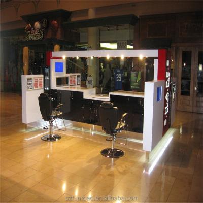 China 2017 PANEL Flagship Mall Shape Eyebrow And Beauty Showcase Kiosk In Shopping Mall for sale