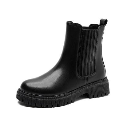 China Soft and comfortable heel, waterproof smooth, lightweight women's Chelsea boots for sale