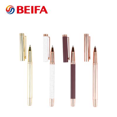 China office & Professional Pen Tip KA904006 1.0mm Parker Refill Engraved Gold Metal School Pen With Cap for sale