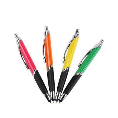 China office & KB600411 Multifunctional Metal Contact Tip Bullet School Pen 4 Colors Main Tip Pen With Clip for sale