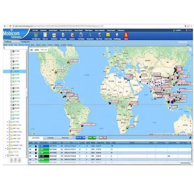 China Real-Time Fleet Management Gps Platform Mobicom Google Maps Car Fleet Tracking And Tracking System for sale