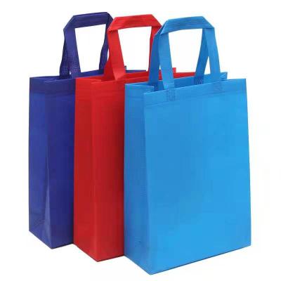 China Recyclable Nonwoven Fabric Gift Bag, Logo Nonwoven Bags Packaging, Nonwoven Bag Packaging for sale