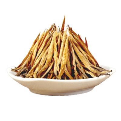 China Chinese Loose Black Tea Yunnan Jinya Tea Big Buds Pine Needle Loose Organic Golden Leaves Black Tea Black Tea for sale