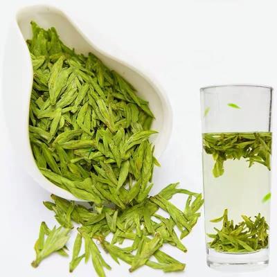 China Tea Drinks Rich In Vitamin B And Vitamin C, Organic Chlorophyll Longjing Best Dink Quenching Thirsty Nourish Lung Green Tea for sale