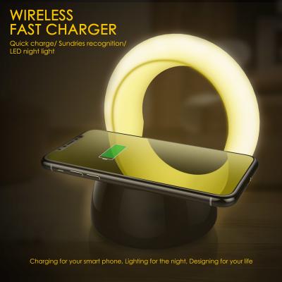 China Multi-function Folding Table Desk LED Lamp Wireless Charger Lamp Reading Lamp for Home for sale