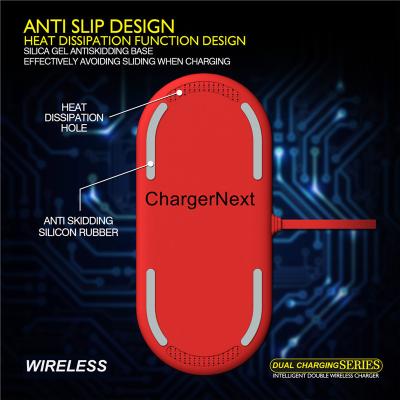 China 2018 New Round Shape 9v output 7.5W Fast Charge universal QI Mobile Phone Wireless Charger for Samsung S8 for iphone 8 for sale