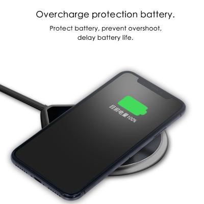 China WIRELESS CHARGER PAD smart wireless fast charger for both Android and IOS New design 2018 hot sale for sale