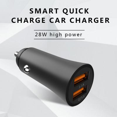 China F655 QC3.0+ UDB2.1A Dual car charger, universal car charger for phones, top selling car usb charger for sale