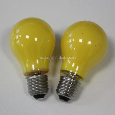 China Warehouse China Factory Anti Mosquito Lamp A19 LED Bulb E26 Yellow Base 590nm 110V for sale