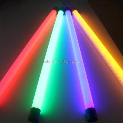 China theme park china supplier led light 1200mm 18w led T5 T8 tube light colorful led tube for sale