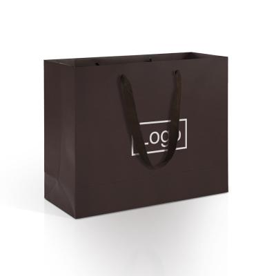 China Recyclable Luxury Lipack Gift Paper Packaging Bags Custom Shopping Coffee Paper Tote Bag for sale