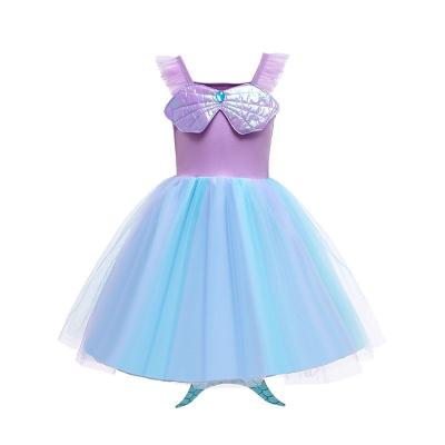 China Other Halloween girls' dresses baby mermaid princess dress fairy dresses children's skirts stage performance costumes for sale