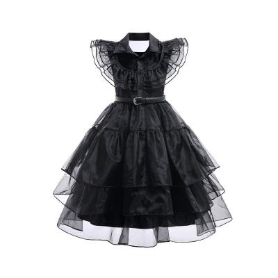 China Other 2023 Wednesday Black Dresses Factory Wholesale cosplay costumes Halloween Adams Family Princess Dresses Gowns for sale