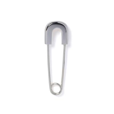 China High Quality New Fashion Hiphop Style Jewelry Stainless Steel Circle Earring Silver Safety Pin Earrings for sale