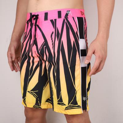 China 2021 Logo Men Shorts QUICK DRY Swim Trunks Private Spandex/Polyester Beach Shorts for sale