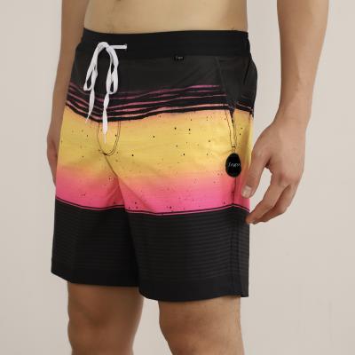 China Summer Fashion Print QUICK DRY Sublimation Shorts Mesh Shorts Mens Elastic Waistband Shorts for sale