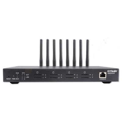 China 4G LTE VOIP Gateway GOIP With 8 Ports Support SUP 2G/3G/4G For IP PBX Application SMG4008-8LT for sale