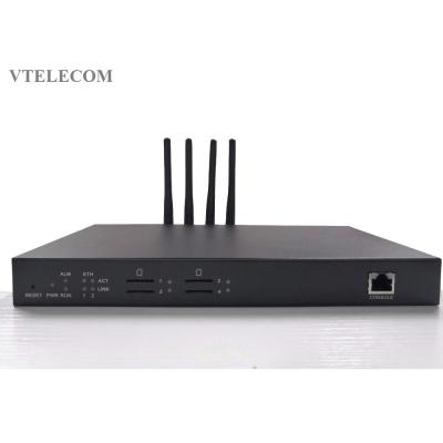 China 4G LTE VOIP gateway with 2G/3G/4G gateway SIP sims 4 channels gsm WCDMA LTE elastix gateway SMG4008-4LC for sale