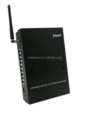 China China PBX Factory Supply VinTelecom Wireless PSTN / GSM Wired PBX Telephone System / MS108-GSM PABX MS108-GSM for sale