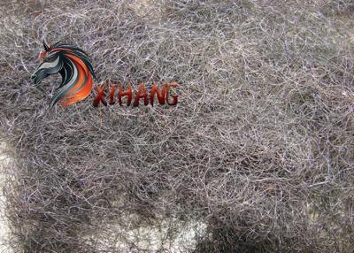 China Colchón pelo de caballo rizado 100% relleno de caballo gris en venta