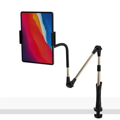 China Lazy Adjustable Arm Mobile Phone Gooseneck Stand Holder Stand Gooseneck Tablet Holder for Tablet Stand for sale