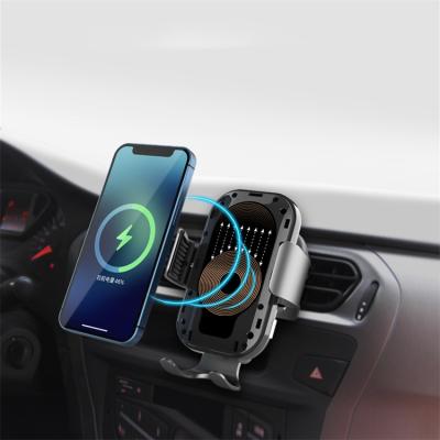 China Universal Wireless Phone Holder Air Vent Car Wireless Charger On Cars Mount For Car Wireless Charger for sale