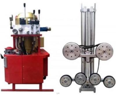 China Granite Mining Concrete Marble Cutting Hydraulic Diamond Wire Saw Machine for sale