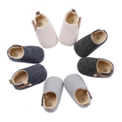 China Other Fashion 2021 Spring and Autumn Linen Retro Unisex Baby Casual Walking Shoes for sale