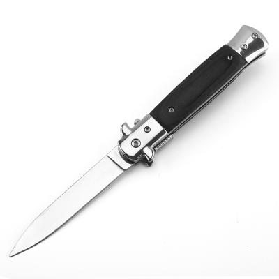 China Amazon Non-variable OEM EDC Online Outdoor Camping Hunting Survival OTF Tactical Folding Knife Blades for sale