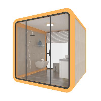 China Null Shower Room With Toilet Shipping Container Building Tiny Cabin House for sale