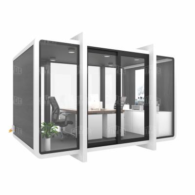 China Post Modern Modular House Aluminum Container Office Building Prefab House for sale