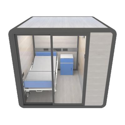 China Mobile Quarantine Modular Hospital Residences Cabin Isolation Medical Cabinet for sale