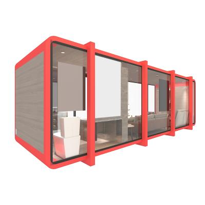 China Modern Cafe Container Homes Tiny Kitchen Sauna Shome Prefab for sale