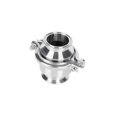 China General Commercial Insurance Check Valve ISO Sms3a Din Grade Sanitary Control Flange Quick Release Valve for sale