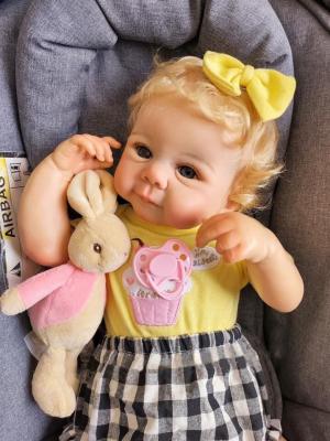 China Wholesale 49CM Juliette Reborn Doll Soft Cuddly Soft Body 3D Skin Painting With Genesis Paint Visible Veins Art Doll for sale