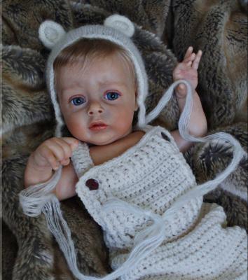 China Wholesale 21inch Realistic Soft Touch Doll Clearance Unfinished Doll Parts Kit Limited Pouplar Edition Chloe Soft Reborn for sale