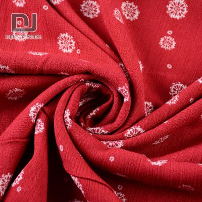 China Competitive Price Sustainable Ply Printed 30S*24S Plain Woven Fabric Viscous Rayon For Shirt for sale