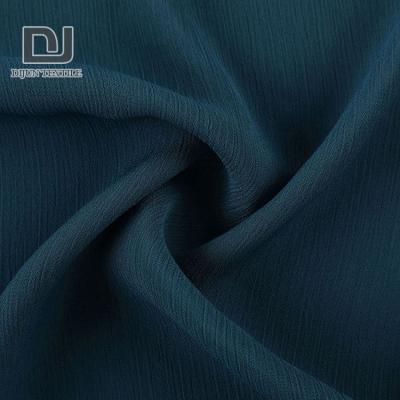 China Export Solid Colors Ply 75d Polyester Yoryu Chiffon Normal Grade 100% Woven Fabric Anti-Static for sale