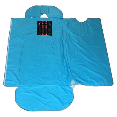 China FUERLE smooth infrared sauna blanket with FIR sauna blanket in black color infrared heating blanket for weight loss for sale